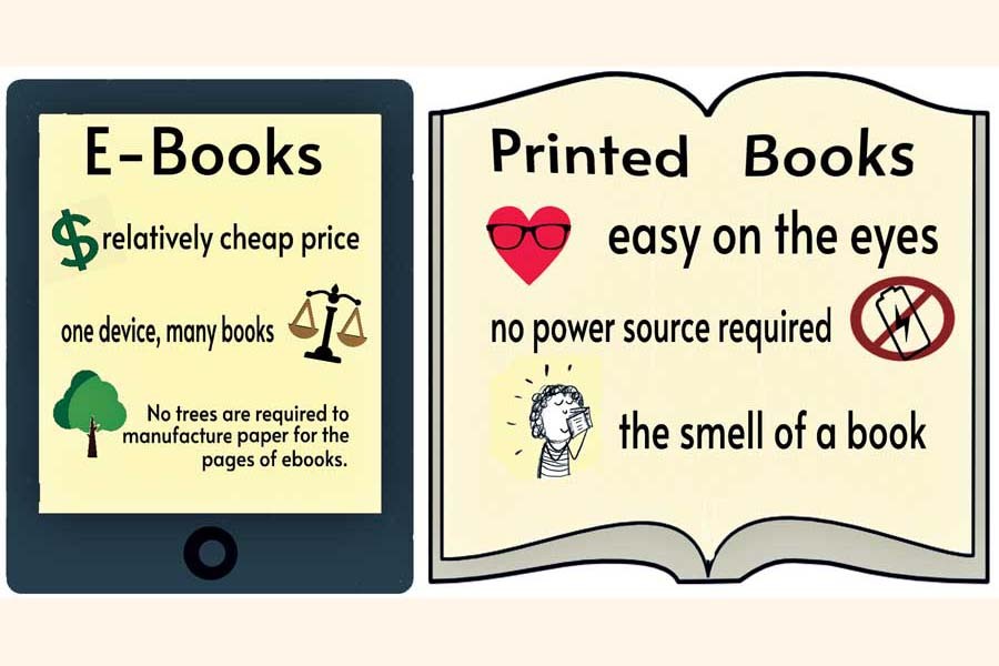 E-books?? Or, Printed Books !!